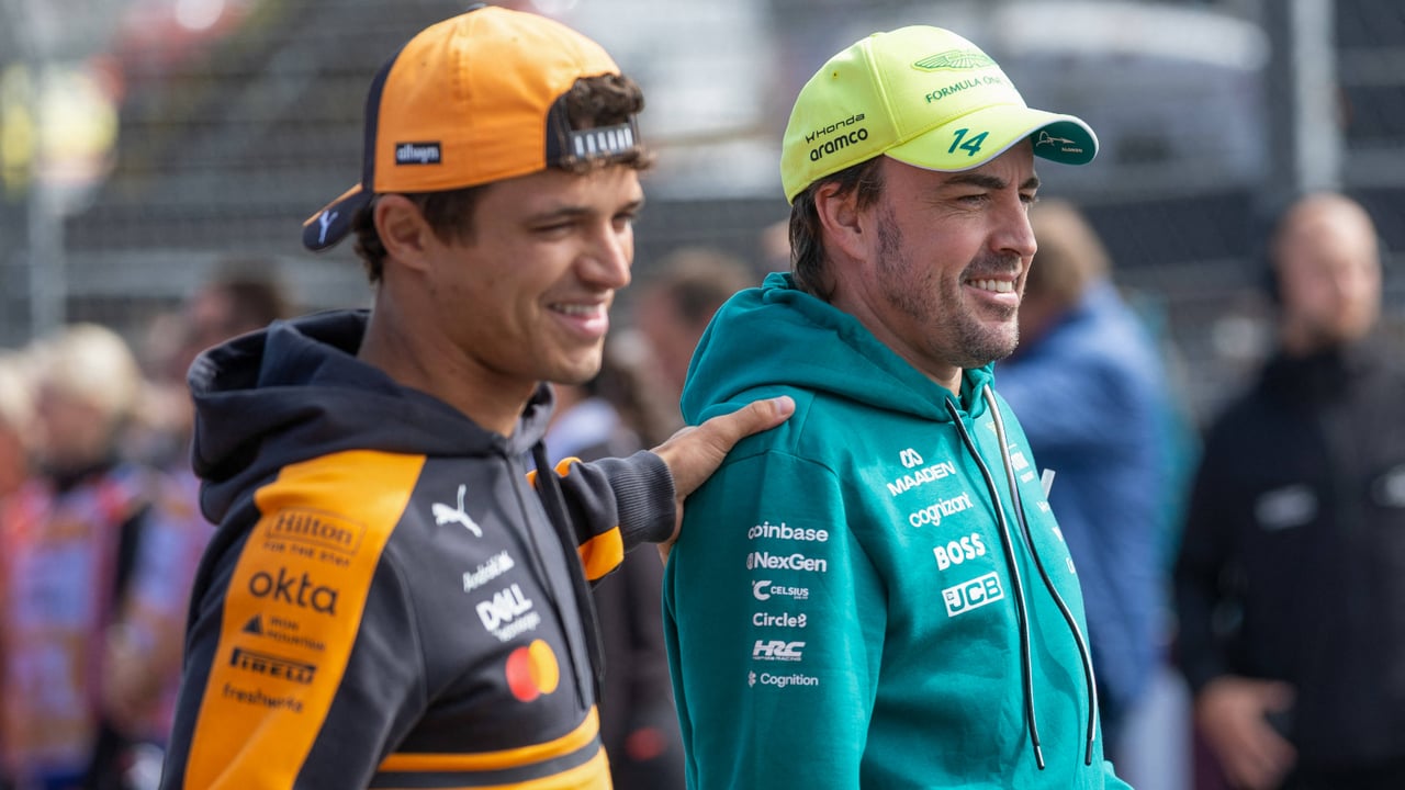 Lando Norris y Fernando Alonso hacen magia en el Gran Premio de los Países Bajos