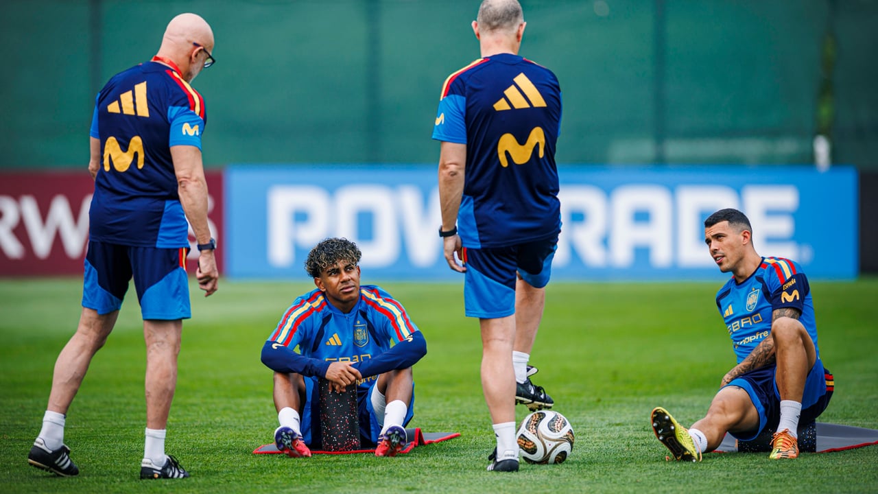 Lamine Yamal y Pedro Porro entrenan con normalidad: listos para la final contra Argentina