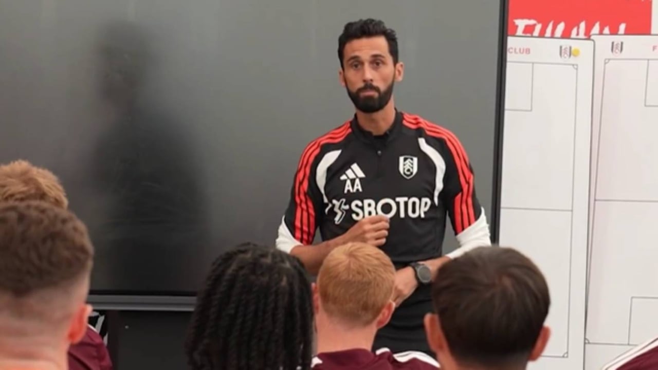 Tajante discurso de Arbeloa en el Fulham: "Talento sin esfuerzo no significa nada"