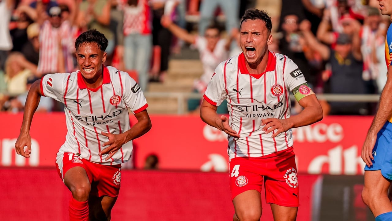 Girona 2-1 Valencia: Vanat y Arnau dan la primera alegría a Míchel