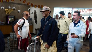 Locura en Chattanooga con la llegada de la Selección: camisetas, banderas y fiesta