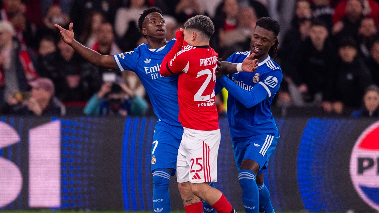 Prestianni se defiende ante la UEFA tras el incidente con Vinícius en el Benfica - Real Madrid