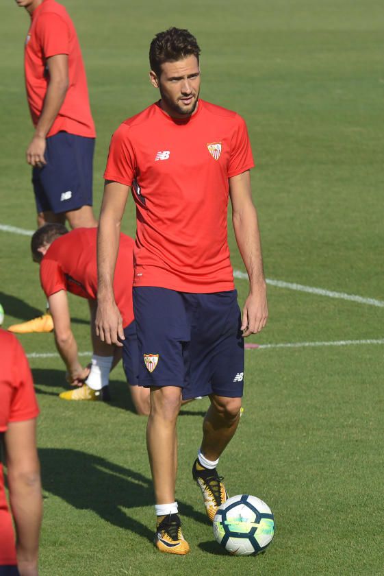 N'Zonzi vuelve a entrenarse con el grupo