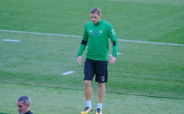 Un divertido entrenamiento, ya con Feddal